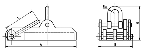 HLM6 Series Permanent Lifting Magnet